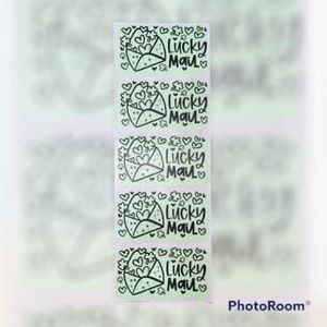 200 Personalized Thermal Label Stickers Shipping St Patrick’s Day